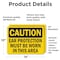 Signmission 10 in Height, 14 in Width, Vinyl Decal, Rectangle OS-2PACK-CS-D-1014-L-19153 - alternate 2